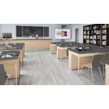 Виниловая клеевая плитка ПВХ Tarkett Art Vinyl Lounge Husky на сайте официального дилера в интерьере