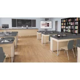 Виниловая клеевая плитка ПВХ Tarkett Art Vinyl Lounge Ibiza на сайте официального дилера в интерьере