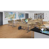 Виниловая клеевая плитка ПВХ Tarkett Art Vinyl Lounge Ibiza на сайте официального дилера в интерьере