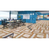Виниловая клеевая плитка ПВХ Tarkett Art Vinyl Lounge Ibiza на сайте официального дилера в интерьере