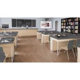 Виниловая клеевая плитка ПВХ Tarkett Art Vinyl Lounge Ramon на сайте официального дилера в интерьере