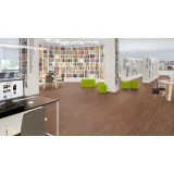 Виниловая клеевая плитка ПВХ Tarkett Art Vinyl Lounge Serge на сайте официального дилера в интерьере
