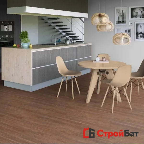 Виниловая клеевая плитка ПВХ Tarkett Art Vinyl Lounge Serge на сайте официального дилера в интерьере