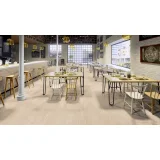 Виниловая клеевая плитка ПВХ Tarkett Art Vinyl Lounge Simple на сайте официального дилера в интерьере