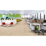 Виниловая клеевая плитка ПВХ Tarkett Art Vinyl Lounge Simple на сайте официального дилера в интерьере