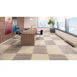 Виниловая клеевая плитка ПВХ Tarkett Art Vinyl Lounge Simple на сайте официального дилера в интерьере
