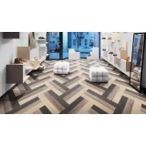 Виниловая клеевая плитка ПВХ Tarkett Art Vinyl Lounge Simple на сайте официального дилера в интерьере