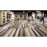 Виниловая клеевая плитка ПВХ Tarkett Art Vinyl Lounge Simple на сайте официального дилера в интерьере