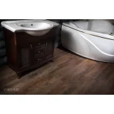 Виниловая замковая плитка ПВХ Vinilam Корк Престиж 10-038 Турне в интерьере