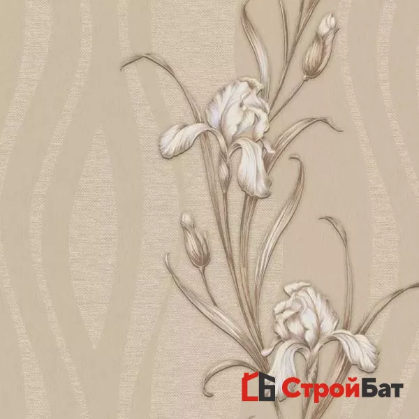 Виниловые обои Erismann Olivia 4566-4 на сайте официального дилера в интерьере